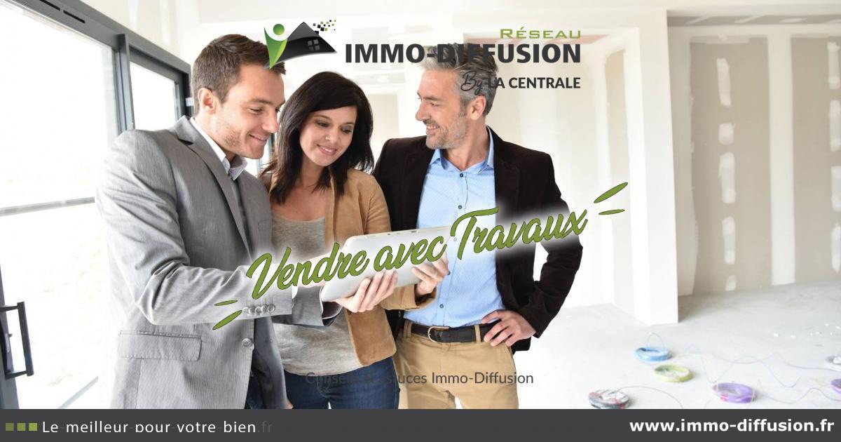 Vendre son bien immobilier avec travaux