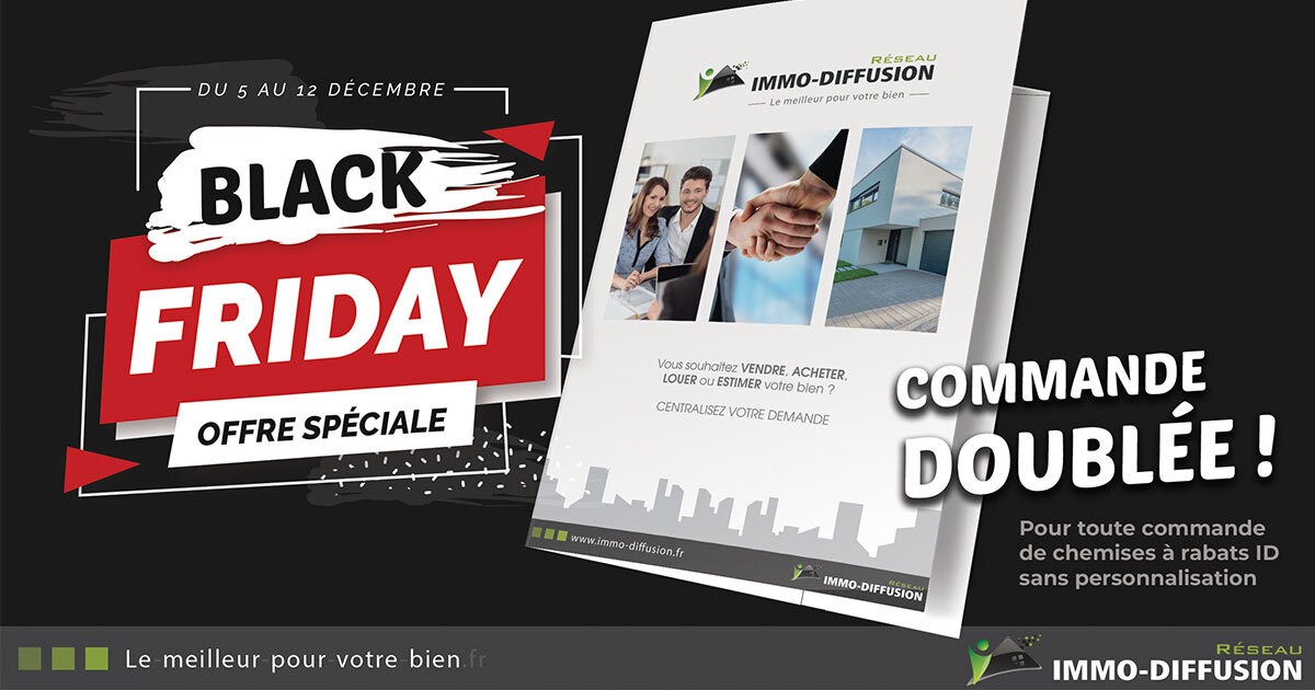 Immo-Diffusion lance une offre spéciale Black Friday !