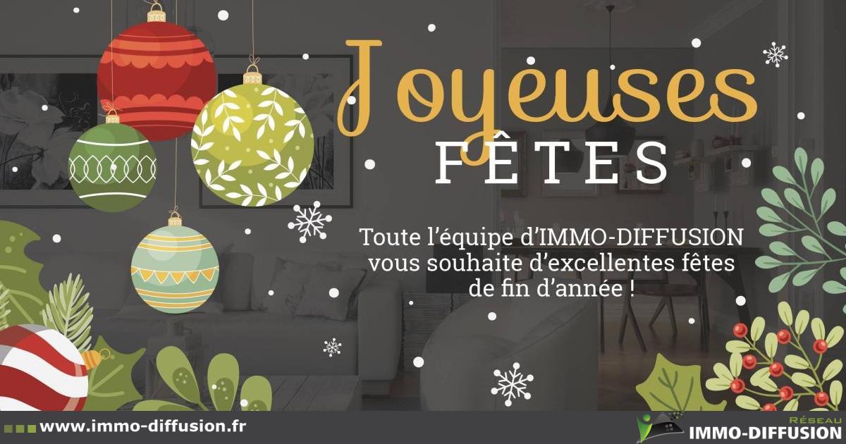 Immo-Diffusion vous souhaite de Joyeuses Fêtes !